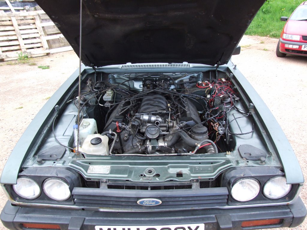 How to put a bmw V8 engine in a ford capri